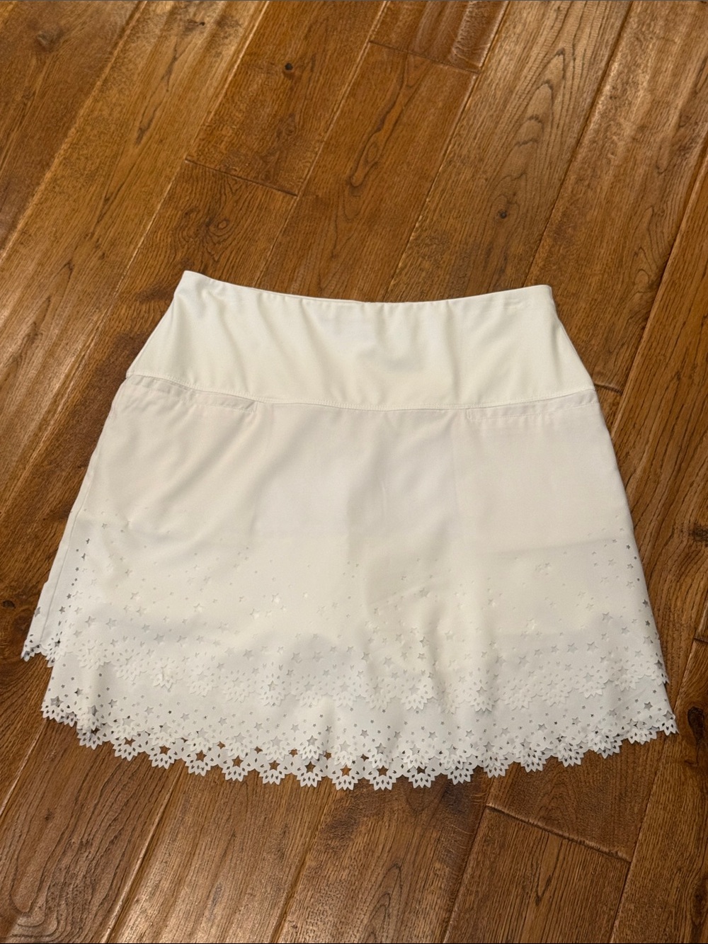 Lucky in Love laser cut stars skort